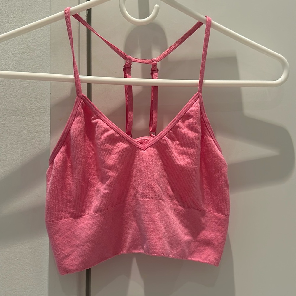 Anthropologie Bright Pink Tank Top